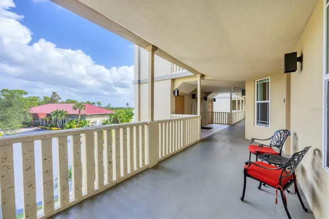 a outdoor living space with furniture and a window