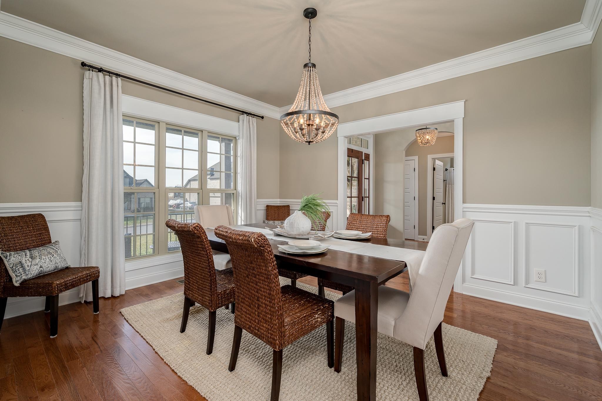 640 Twin View Drive Murfreesboro, TN 37128 - Photo 13 of 33 a view of a dining room with furniture window and wooden floor