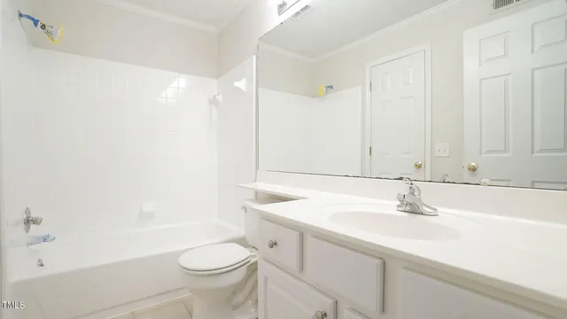 a bathroom with a sink a toilet and a bathtub