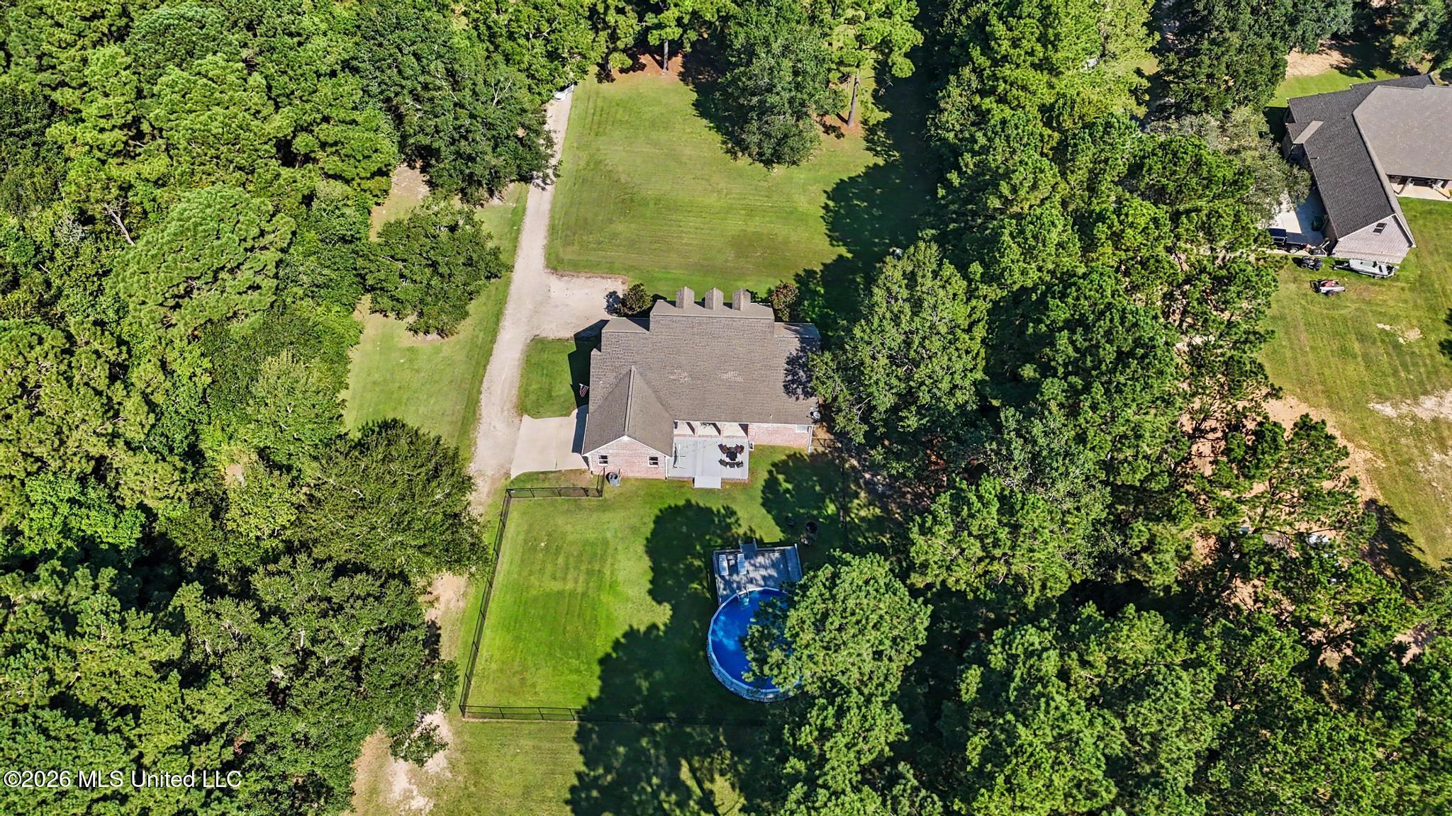 6211 Crump Road Kiln, MS 39556 - Photo 49 of 51 Back Aerial