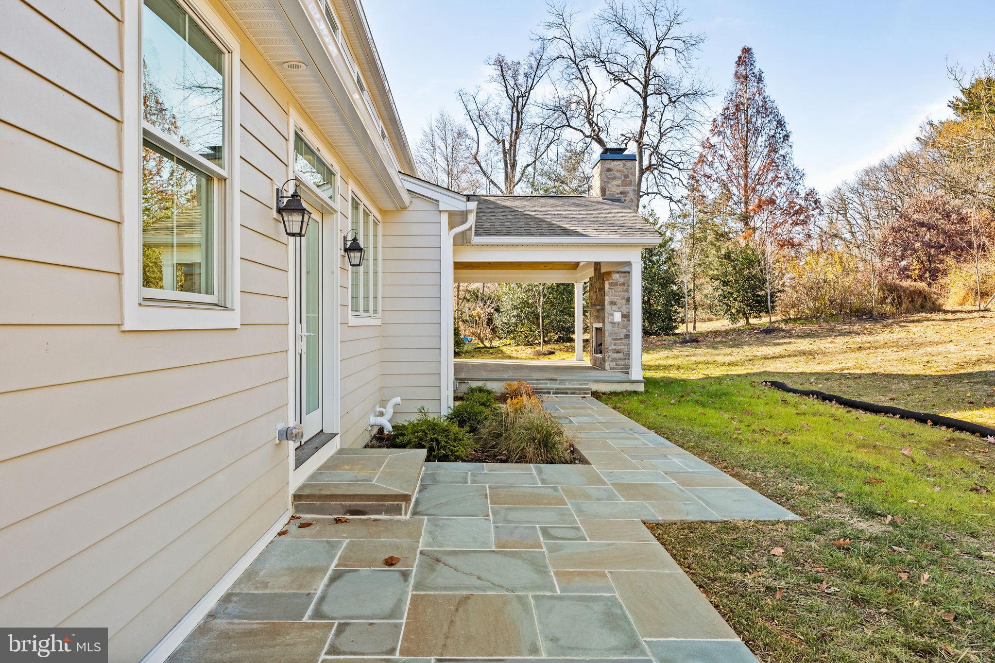 16 Fariston Road Wayne, PA 19087 - Photo 104 of 106 a view of a pathway both side of the house
