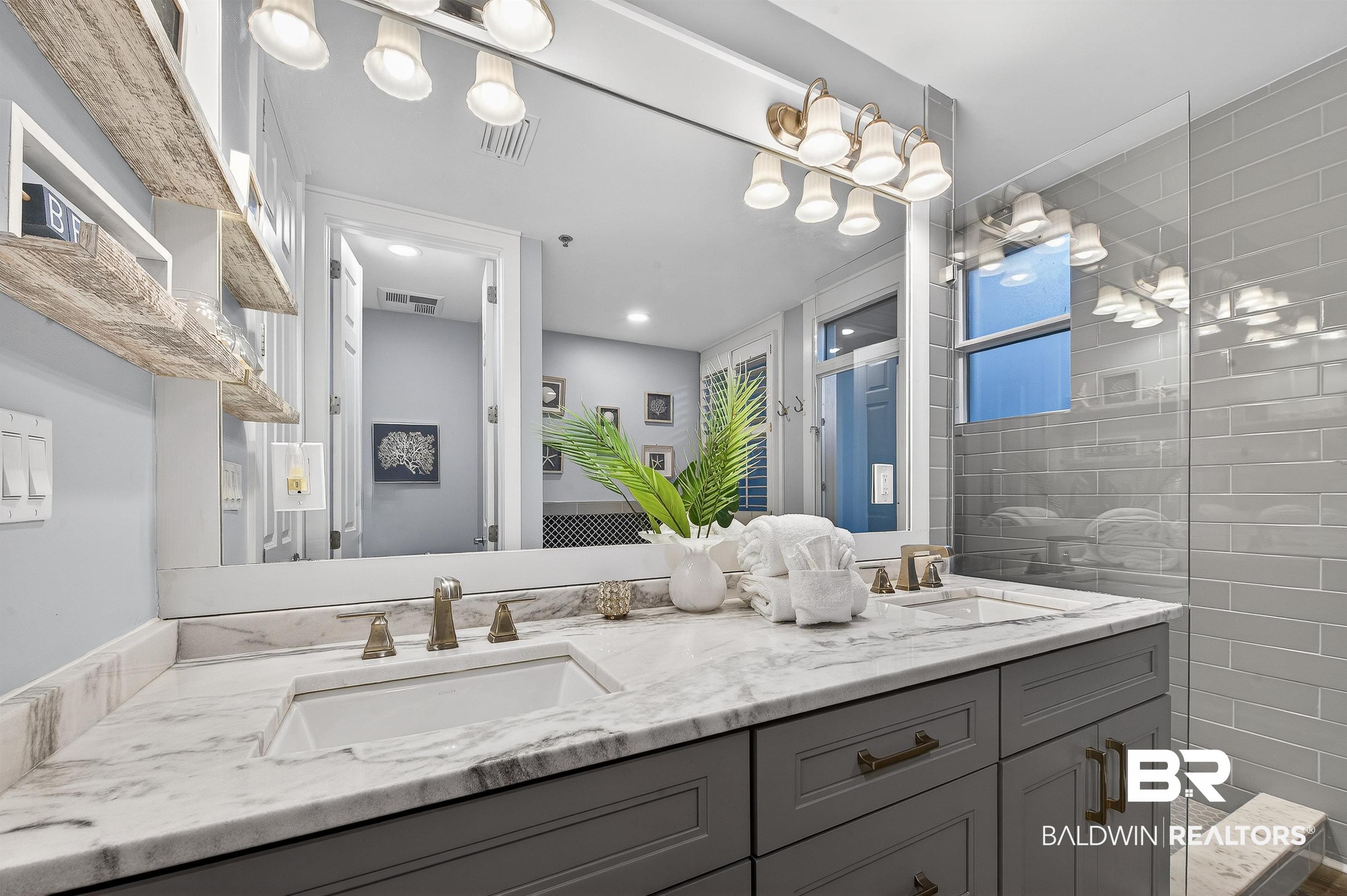 815 Plantation Road, Unit 604 Gulf Shores, AL 36542 - Photo 57 of 86 Ensuite Bath - King Bedroom 2