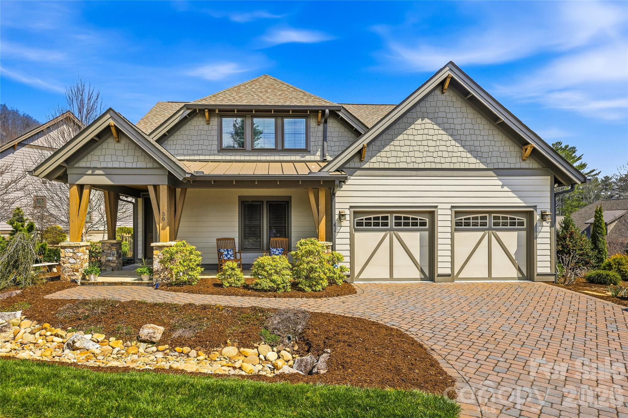 30 Still Creek Loop Fairview, NC 28730 - Photo 2 of 45 a front view of a house with a yard