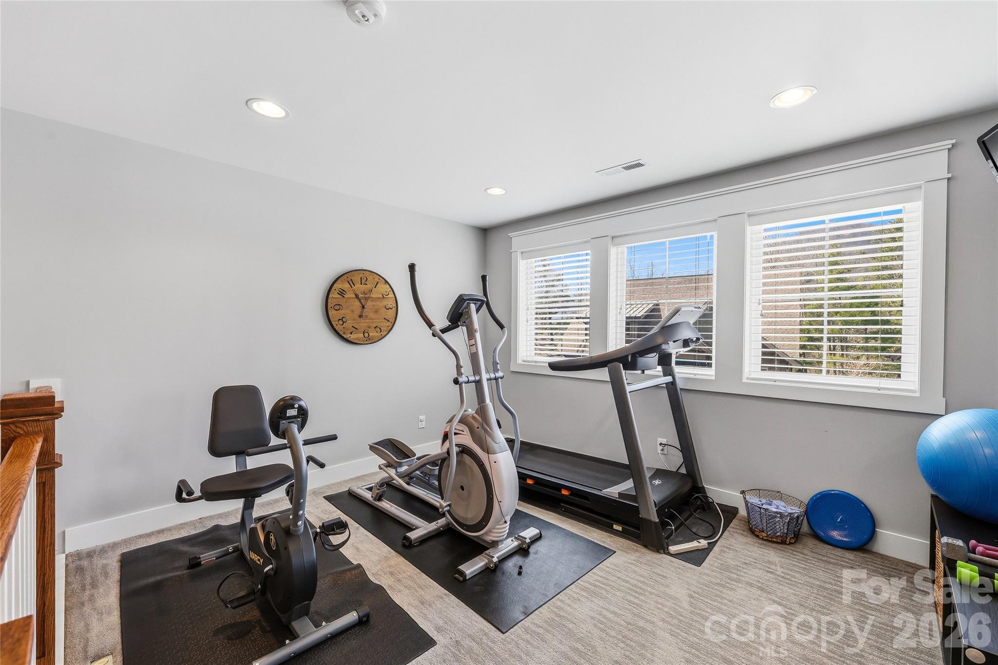 30 Still Creek Loop Fairview, NC 28730 - Photo 27 of 45 a view of a room with gym equipment