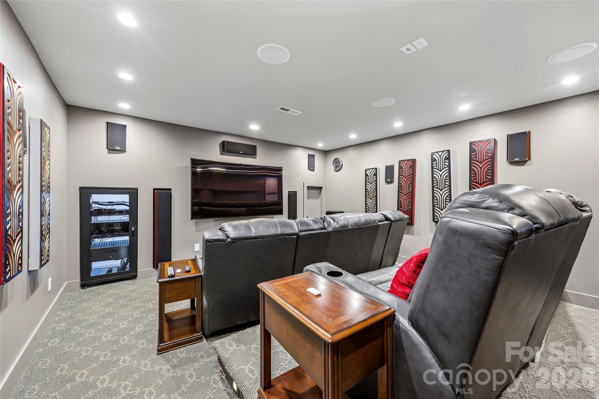 30 Still Creek Loop Fairview, NC 28730 - Photo 31 of 45 a living room with furniture and a flat screen tv