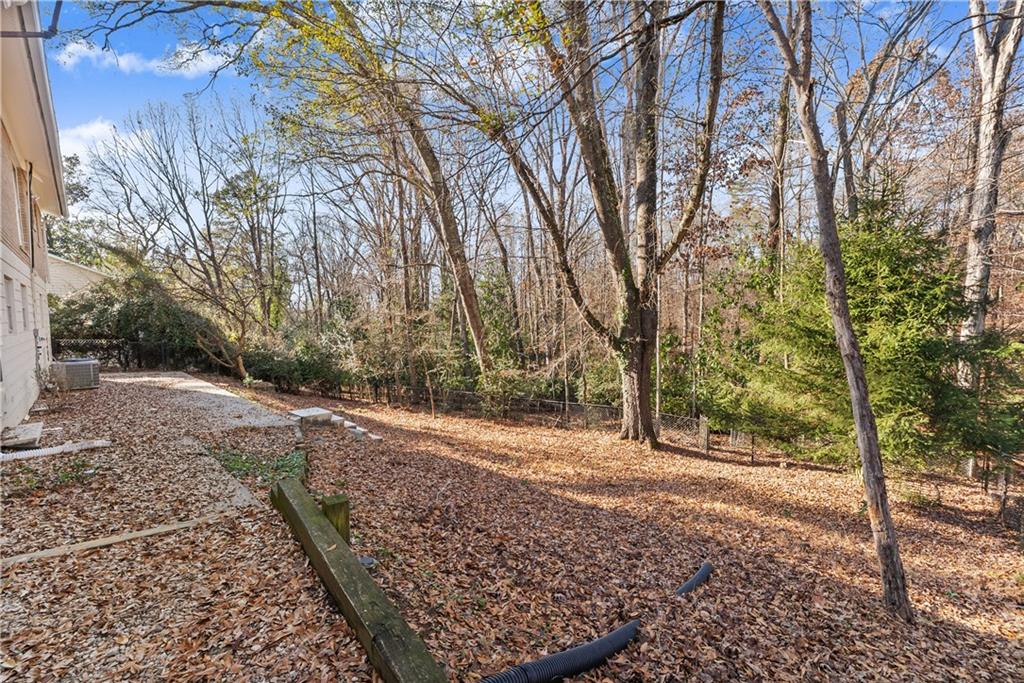 660 Honeysuckle Road Gainesville, GA 30501 - Photo 34 of 43 a view of a yard with plants and trees