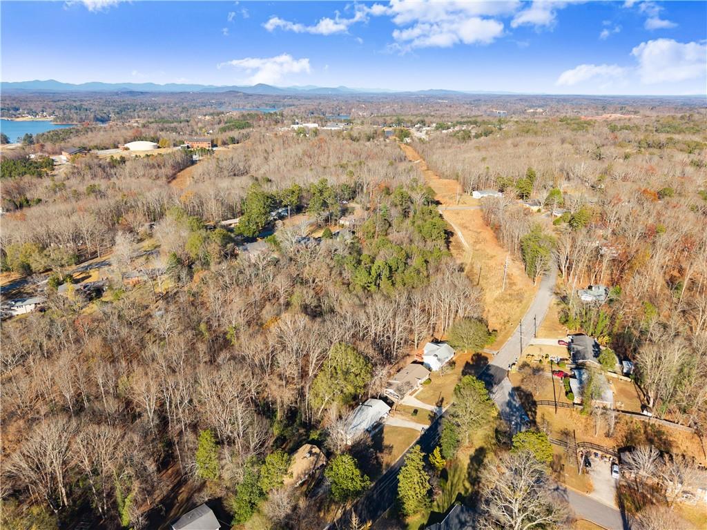 660 Honeysuckle Road Gainesville, GA 30501 - Photo 41 of 43 an aerial view of beach with residential space and trees