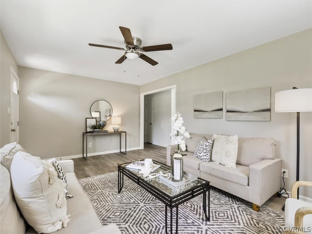15531 Saddlebrook Road Chesterfield, VA 23838 - Photo 5 of 15 a living room with furniture and a rug