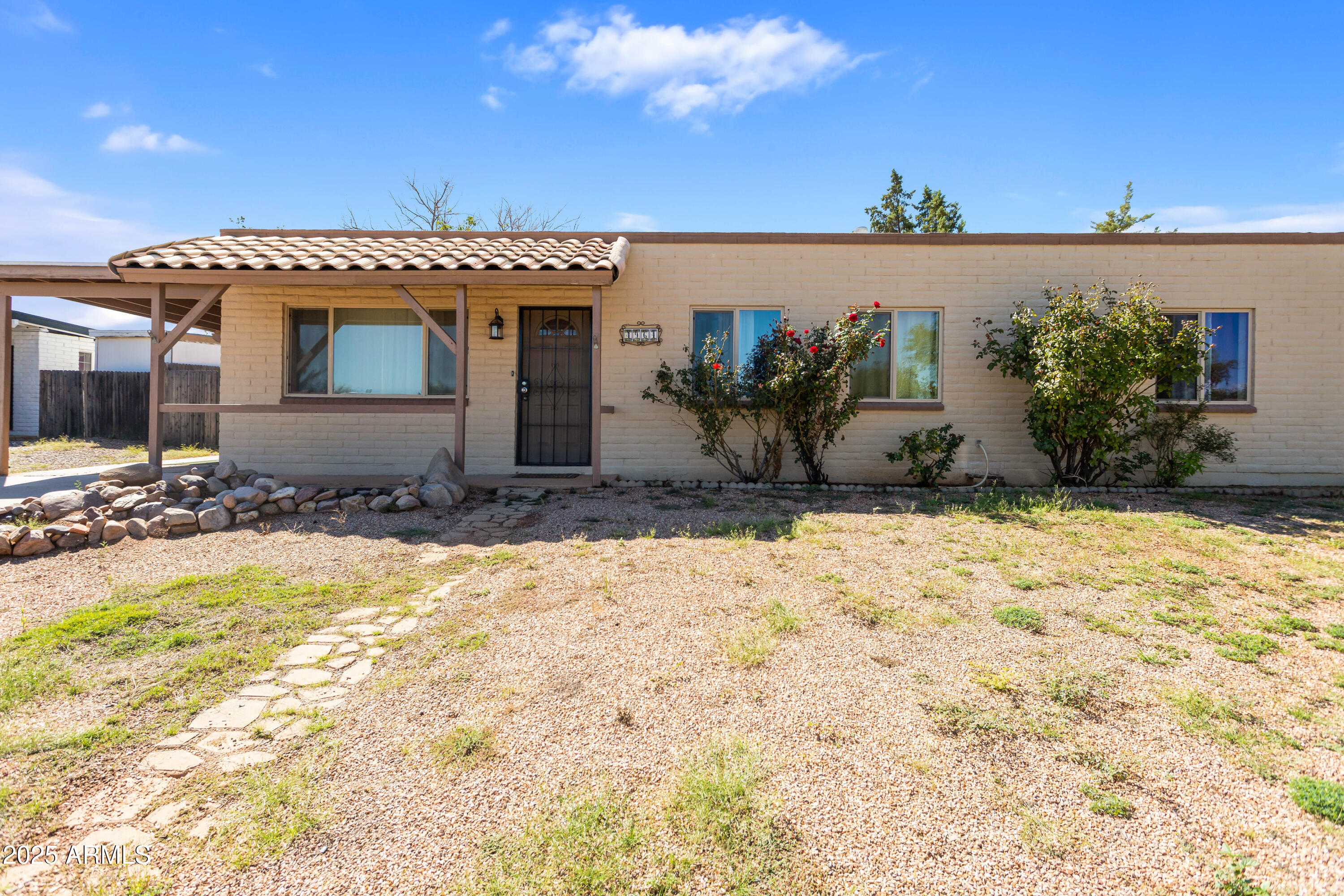 4964 East Raffaele Avenue Sierra Vista, AZ 85635 - Photo 2 of 41 a view of a house with a snow