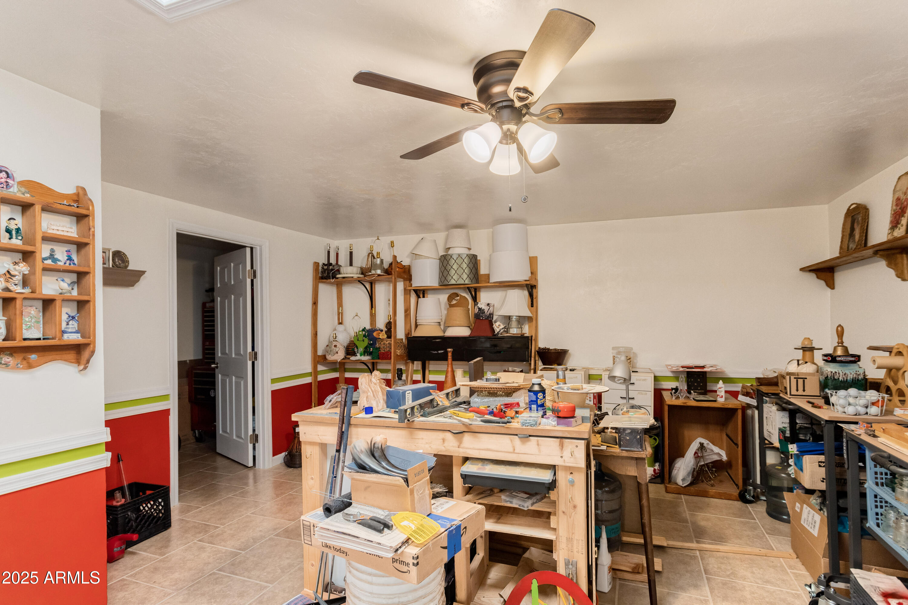 4964 East Raffaele Avenue Sierra Vista, AZ 85635 - Photo 31 of 41 a view of a workspace with furniture