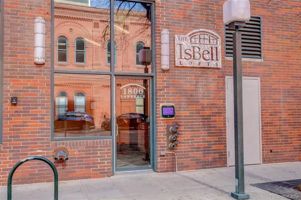 a front view of a building with entryway