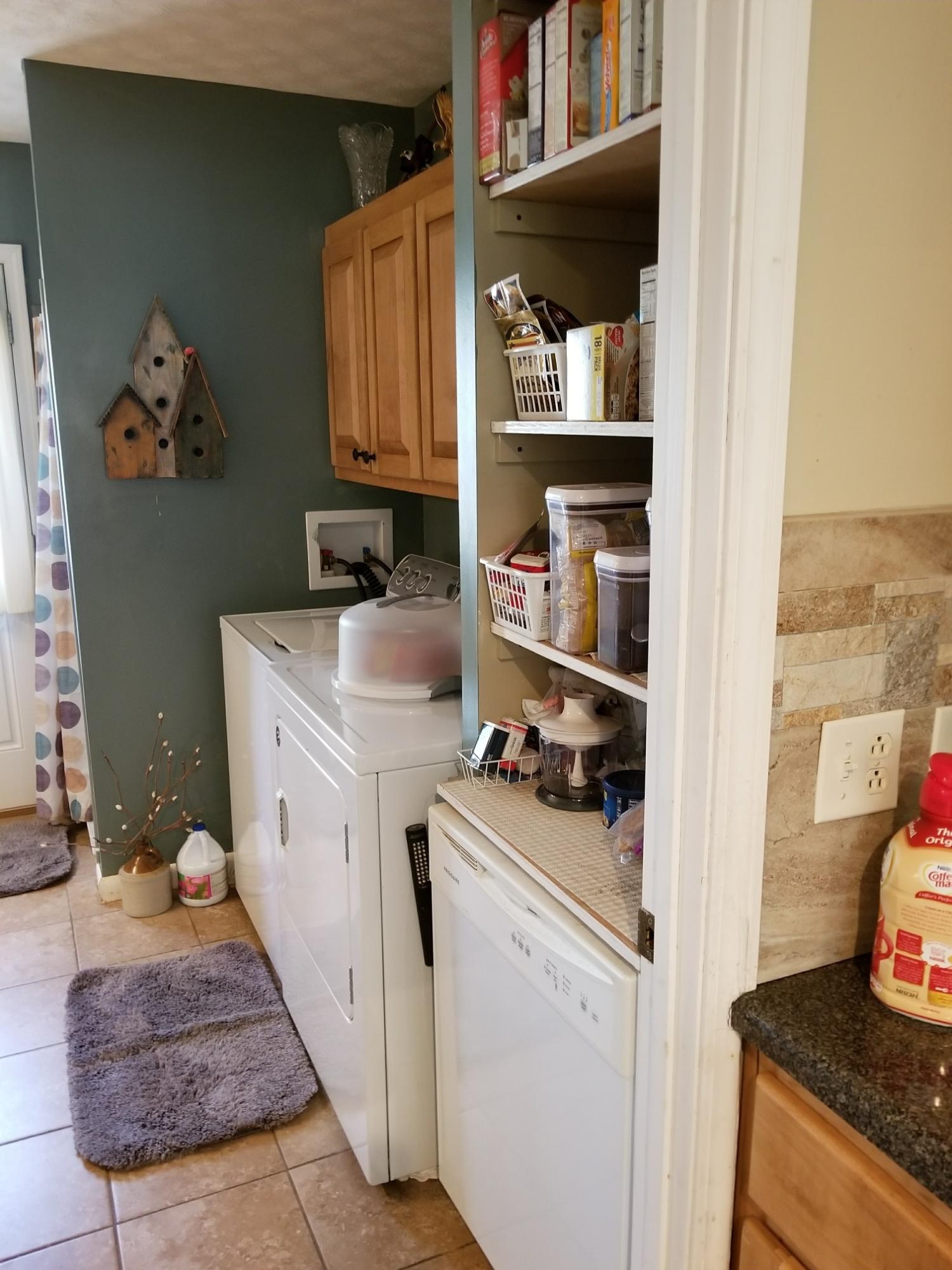 6575 Blacksburg Road Catawba, VA 24070 - Photo 7 of 14 a view of washer and dryer
