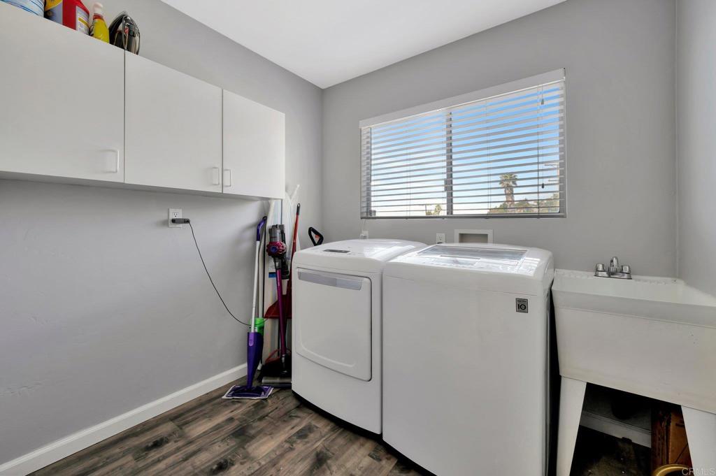 1601 Pepper Drive El Cajon, CA 92021 - Photo 24 of 31 a utility room with dryer and washer