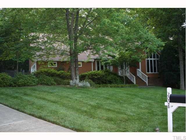 Nice large cul-de-sac lot beautifully landscaped and maintained.