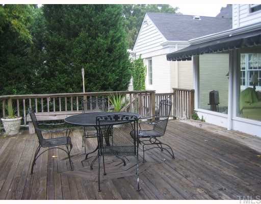 2539 Wake Drive Raleigh, NC 27608 - Photo 7 of 12 HUGE BACK DECK! PERFECT FOR ENTERTAINING!