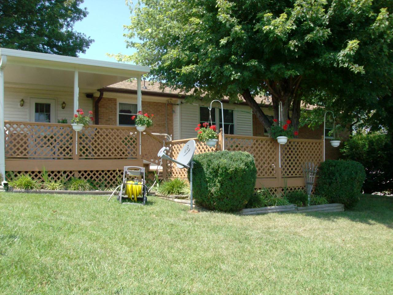 720 Olney Road Vinton, VA 24179 - Photo 5 of 19 Back of Home @ Decks/Covered Porch