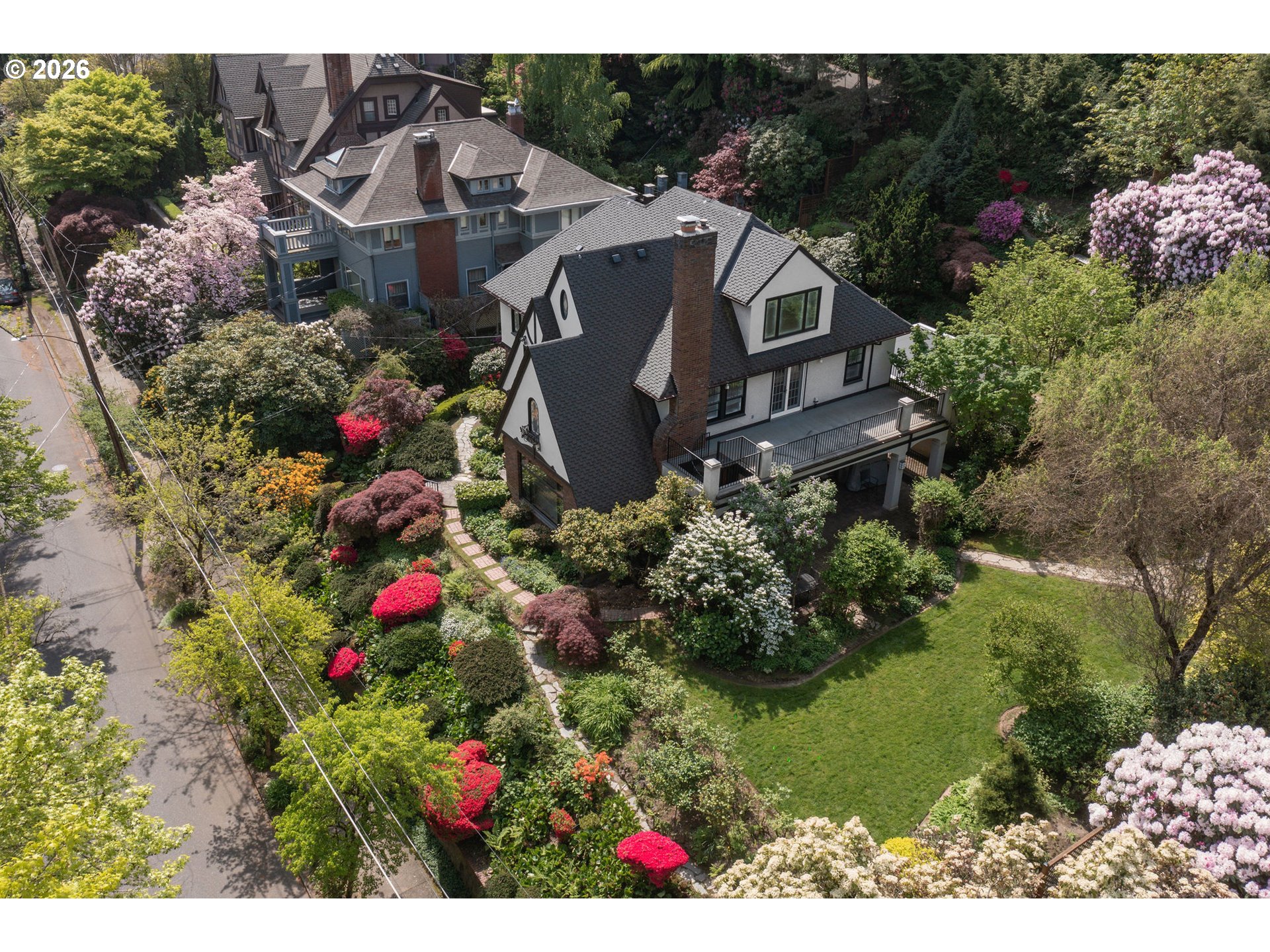 2668 Northwest Cornell Road Portland, OR 97210 - Photo 46 of 48 Drone View/UAV