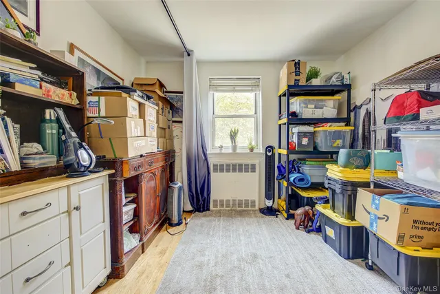 a view of a storage & utility room