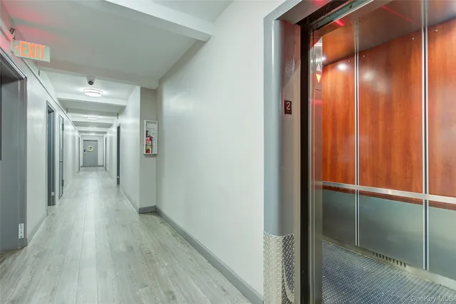 a storage room with a washer and dryer