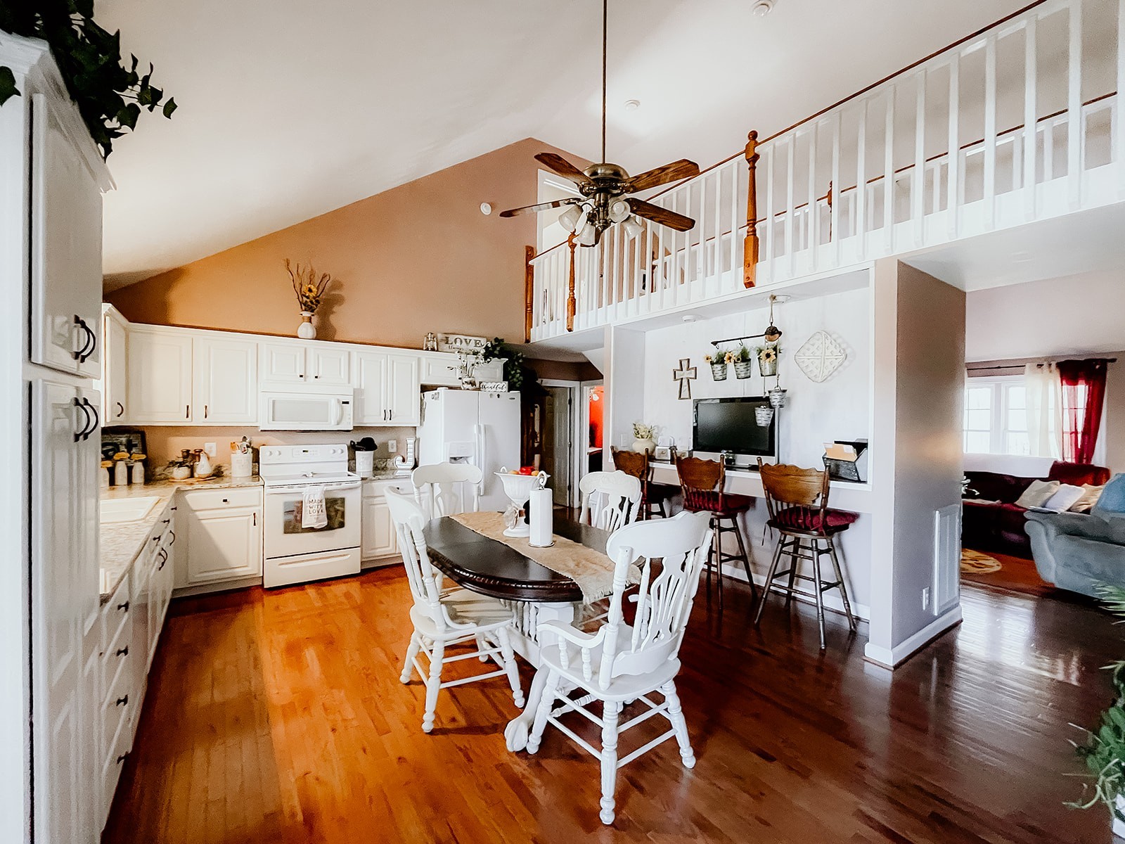 6713 Pilot Lane Lyles, TN 37098 - Photo 11 of 20 a view of a livingroom with furniture and a ceiling fan