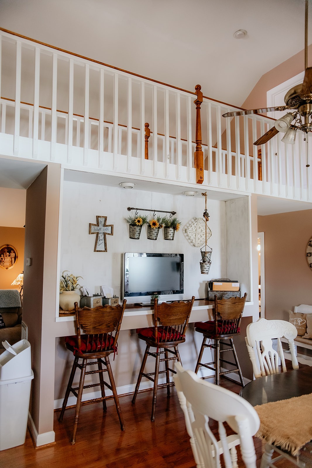 6713 Pilot Lane Lyles, TN 37098 - Photo 13 of 20 a view of a workspace with furniture and a living room