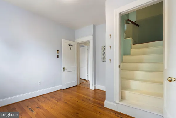 wooden floor in an empty room