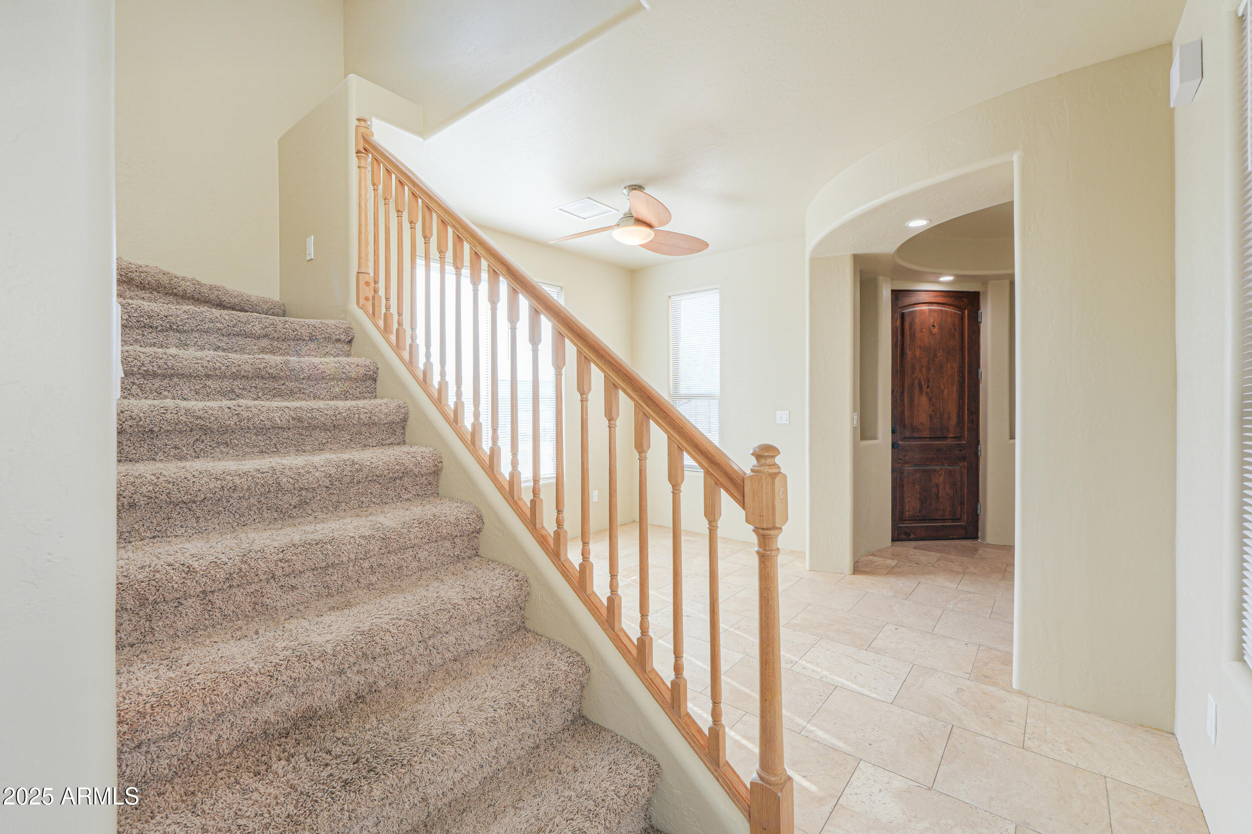 53304 West Barnes Road Maricopa, AZ 85139 - Photo 21 of 75 a view of a hallway view with staircase