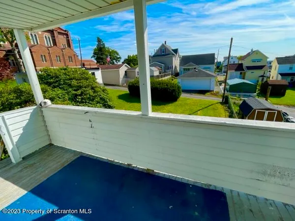 a view of outdoor space and living room