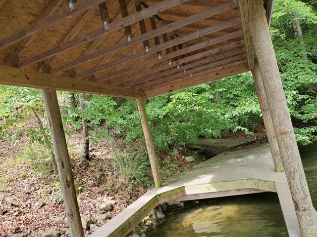 a view of small yard