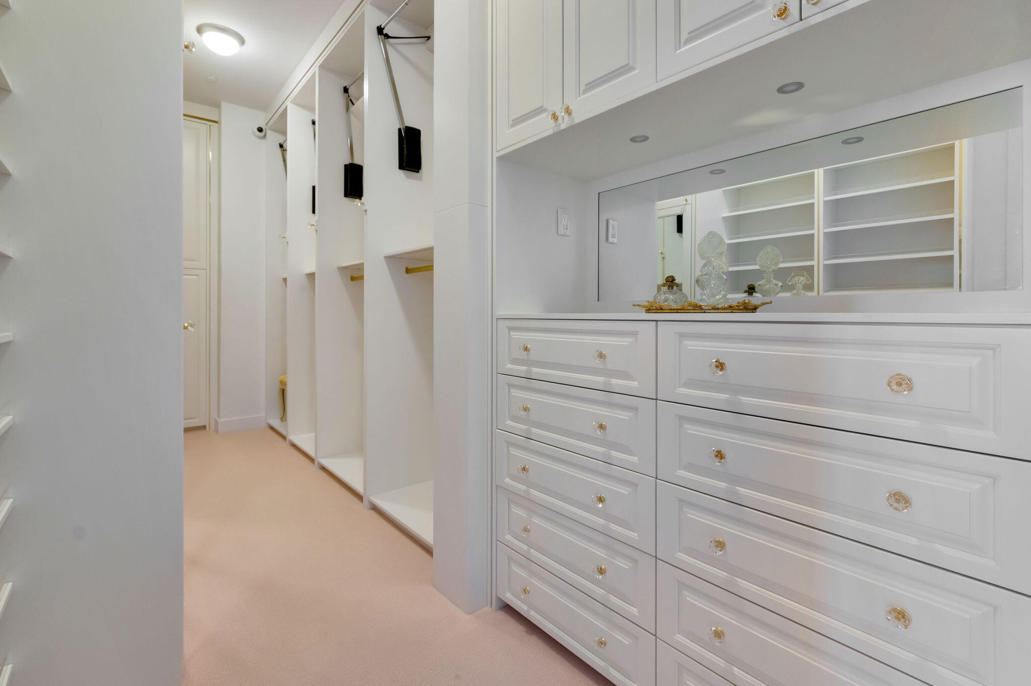 20155 Boca W Drive, Unit PHC902 Boca Raton, FL 33434 - Photo 23 of 56 Her Closet 23' w/ Electric Pulldown Rods