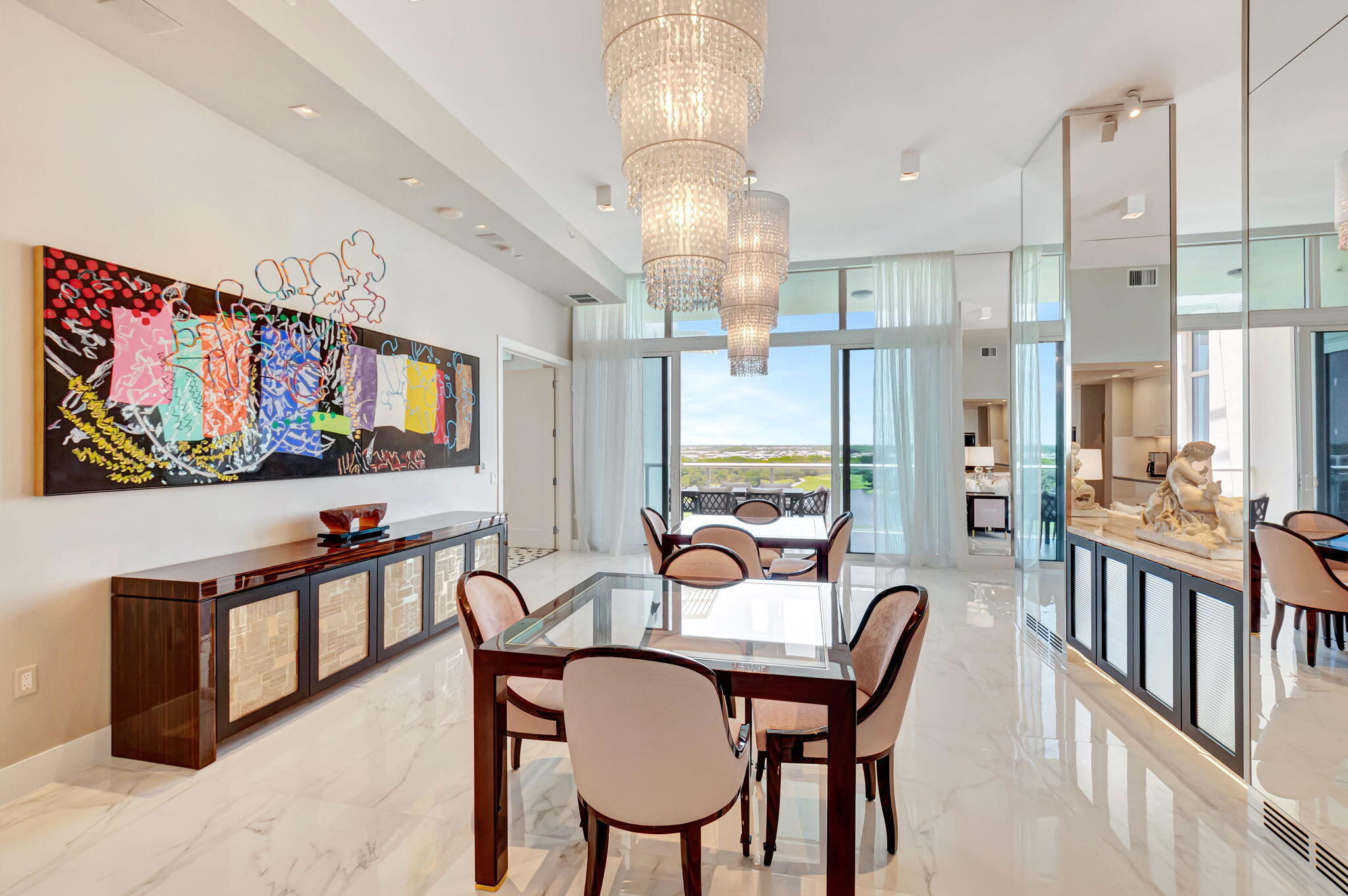 20155 Boca W Drive, Unit PHC902 Boca Raton, FL 33434 - Photo 8 of 56 Byzantine Onyx Floated Between Columns