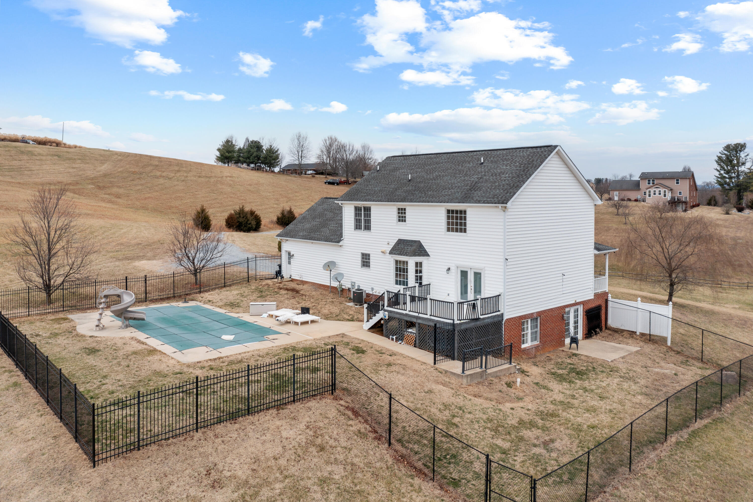 765 Country Club Road Troutville, VA 24175 - Photo 9 of 29 a view of barbeque grill with outdoor seating