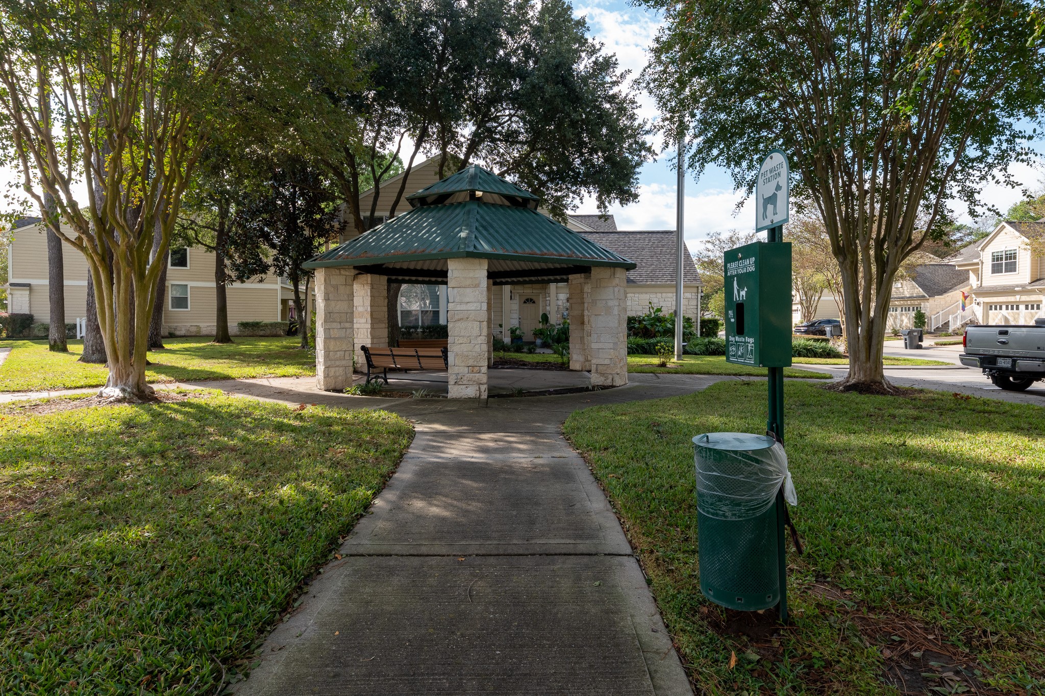 13600 Breton Ridge Street, Unit 35C Houston, TX 77070 - Photo 35 of 35 a front view of a house with a yard