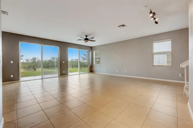 a view of a kitchen with a stove cabinets and a kitchen
