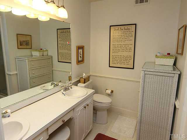 3412 Caldwell Drive Raleigh, NC 27607 - Photo 9 of 13 Master bath with tile floors