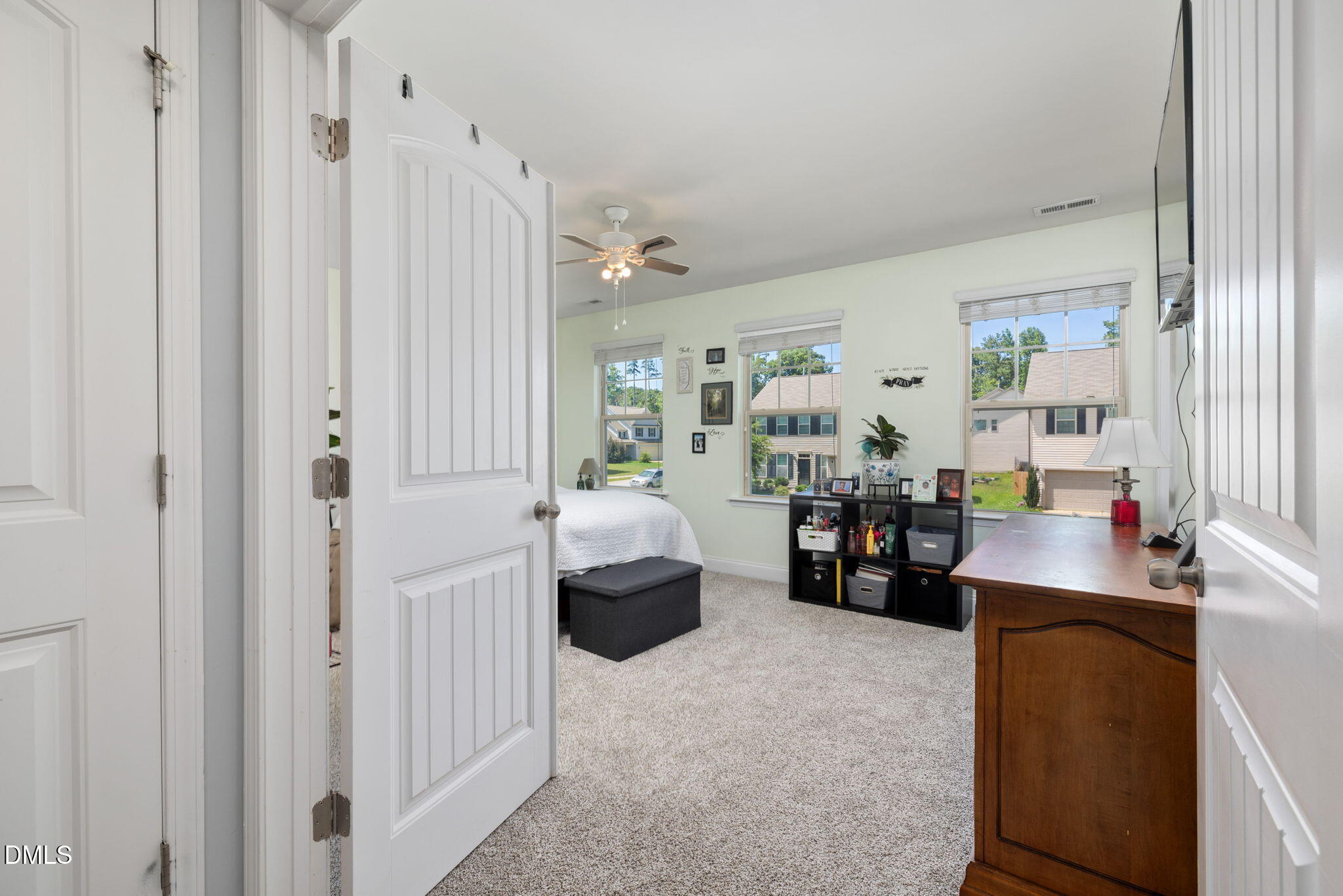 3325 Snowberry Drive Raleigh, NC 27610 - Photo 17 of 40 primary with doors open