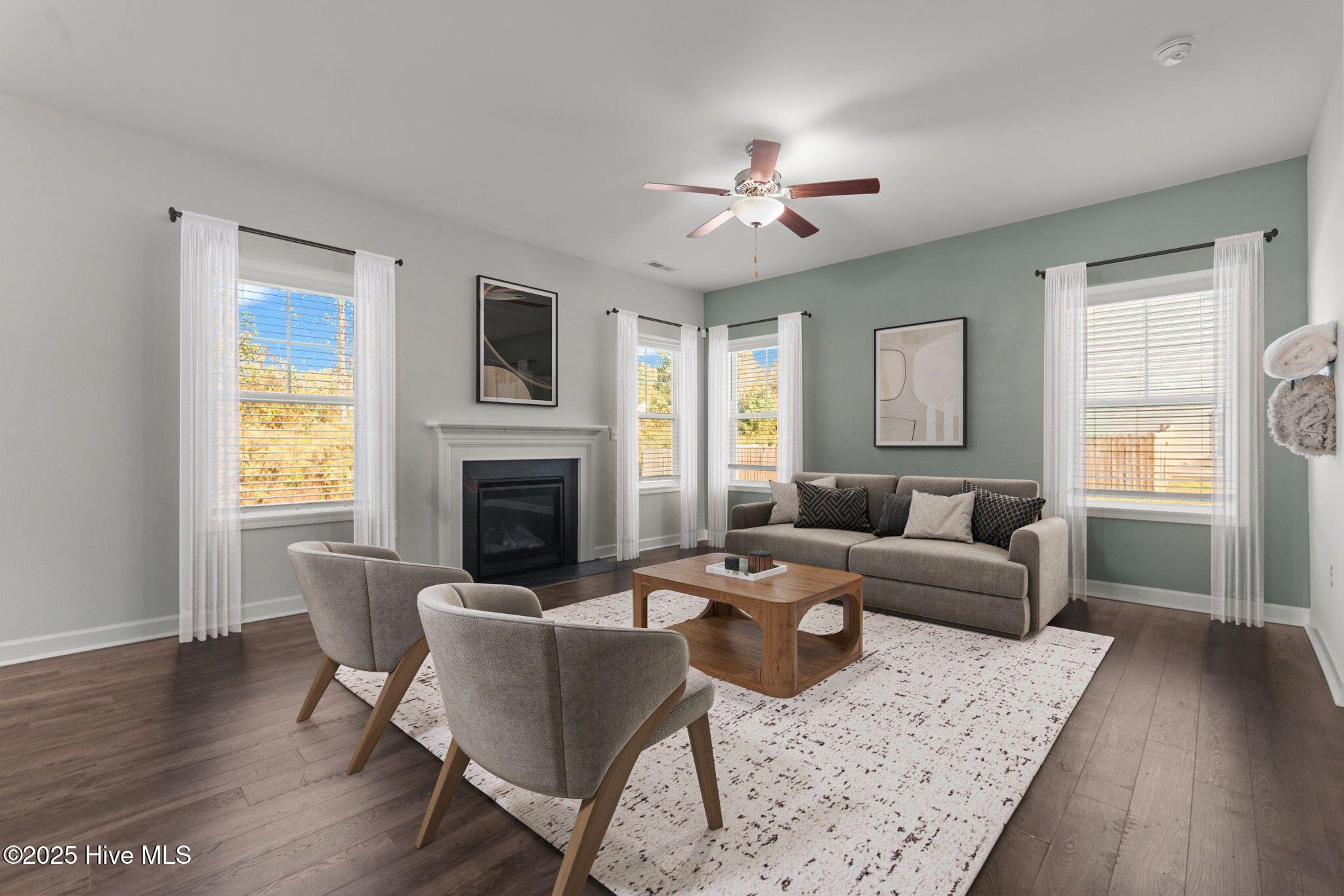 3095 Wilton Way Vass, NC 28394 - Photo 2 of 24 living room- virtually staged