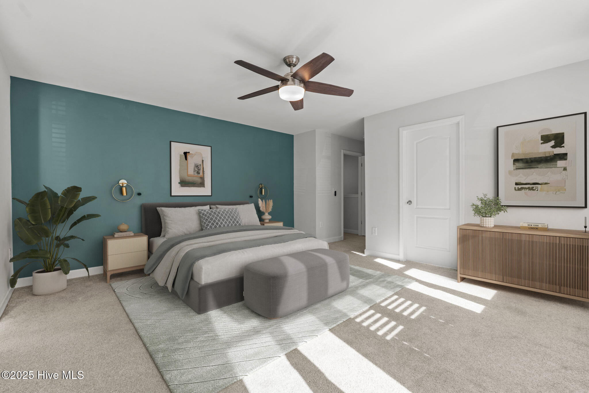 3095 Wilton Way Vass, NC 28394 - Photo 3 of 24 primary bedroom - virtually staged