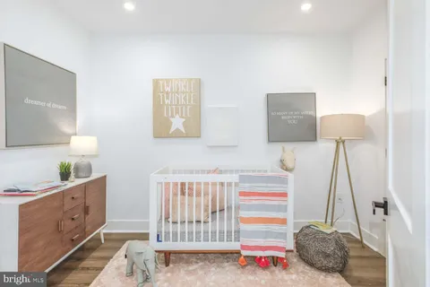 a street view with wooden fence