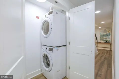 a view of a storage & utility room