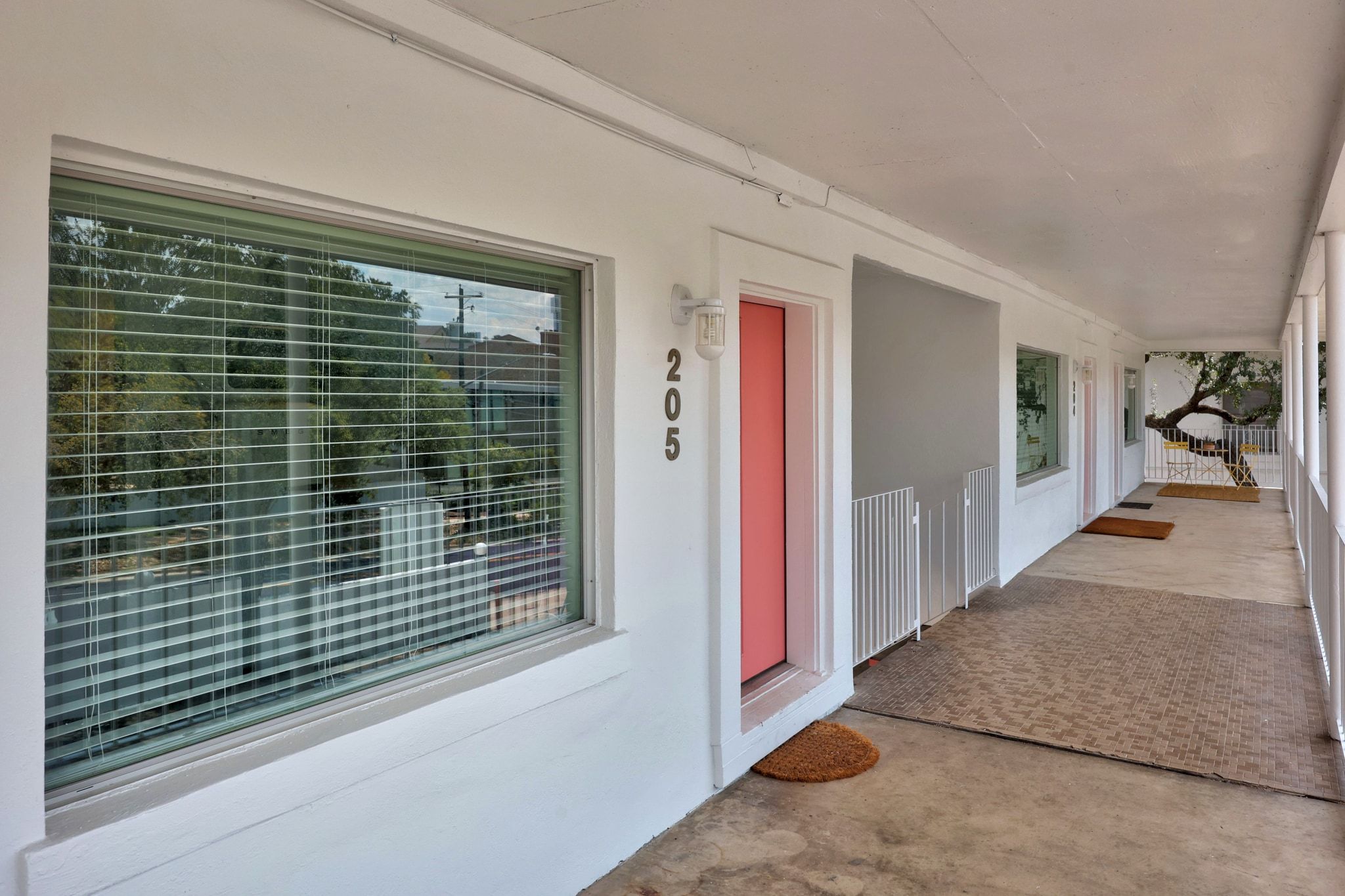 1200 Enfield Road, Unit 205 Austin, TX 78703 - Photo 7 of 22 a view of a porch