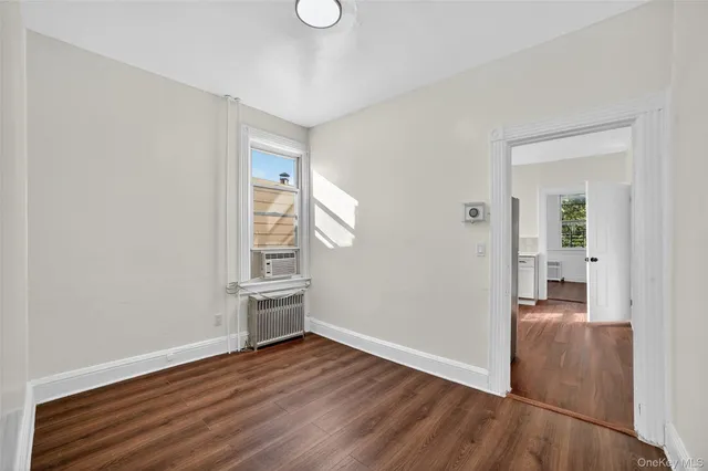 wooden floor in an empty room