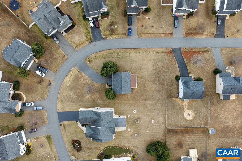 258 Larchmont Circle Ruckersville, VA 22968 - Photo 37 of 40 an aerial view of residential houses with outdoor space