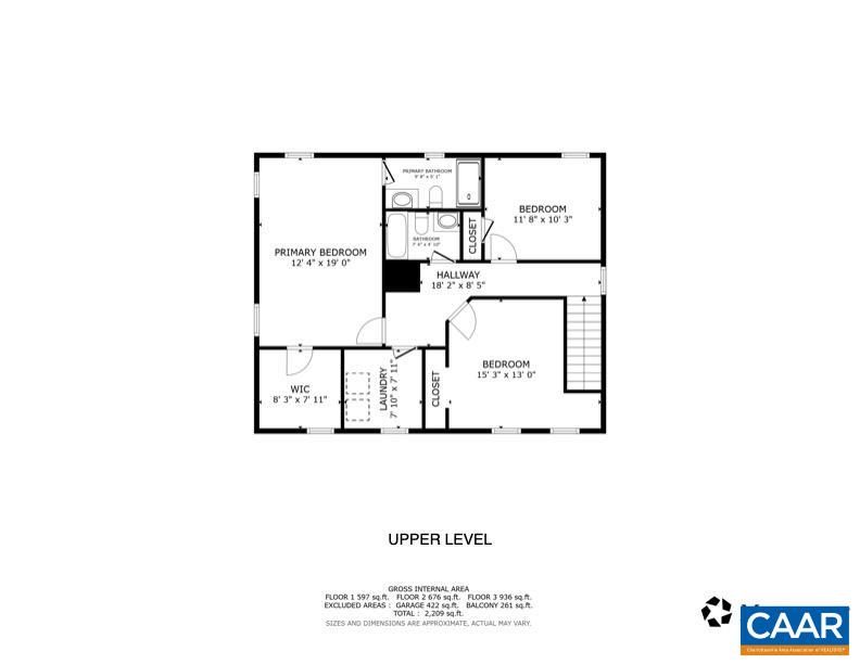 258 Larchmont Circle Ruckersville, VA 22968 - Photo 40 of 40 a picture of a floor plan