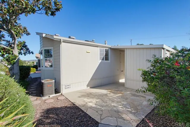 a view of a entryway door of the house