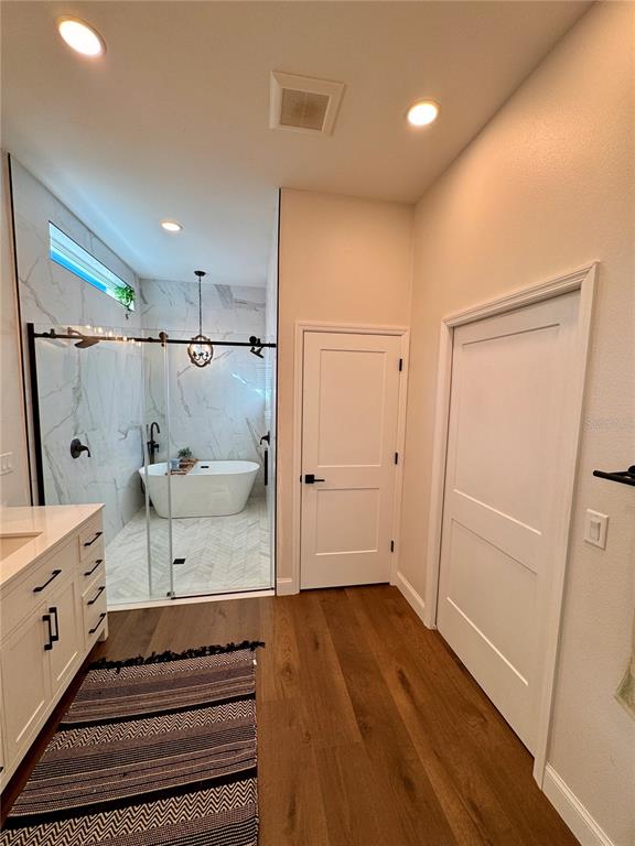 4275 Beacon Light Road Edgewater, FL 32141 - Photo 37 of 48 a bathroom with a sink and a mirror