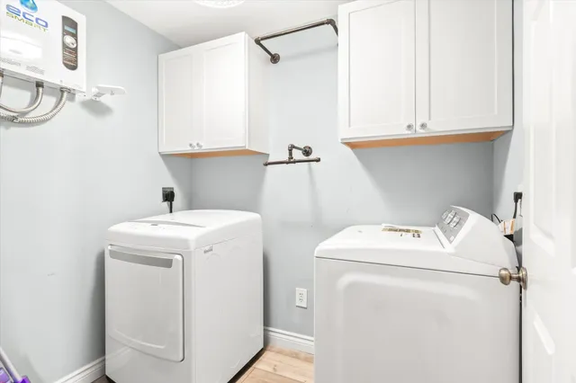 a view of a parking space in the parking area