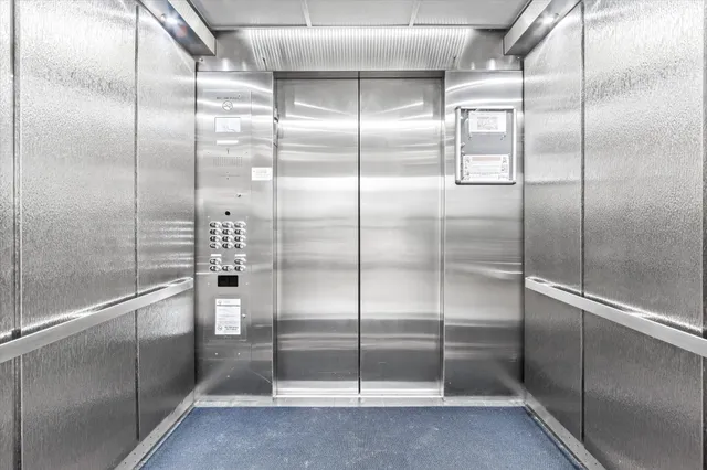 a view of a building with outdoor space