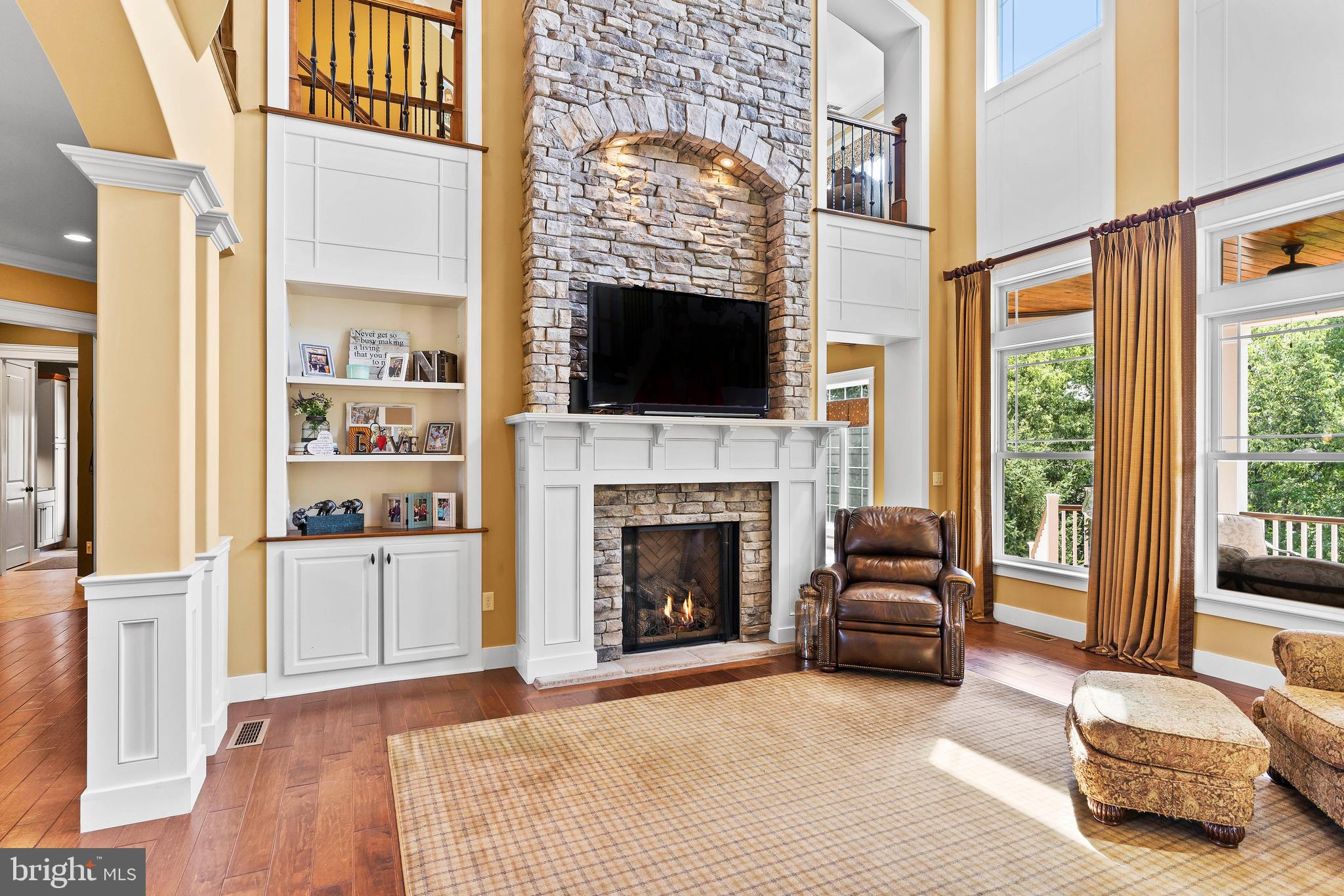 506 Jonagold Circle Mechanicsburg, PA 17055 - Photo 16 of 87 a living room with furniture and a fireplace