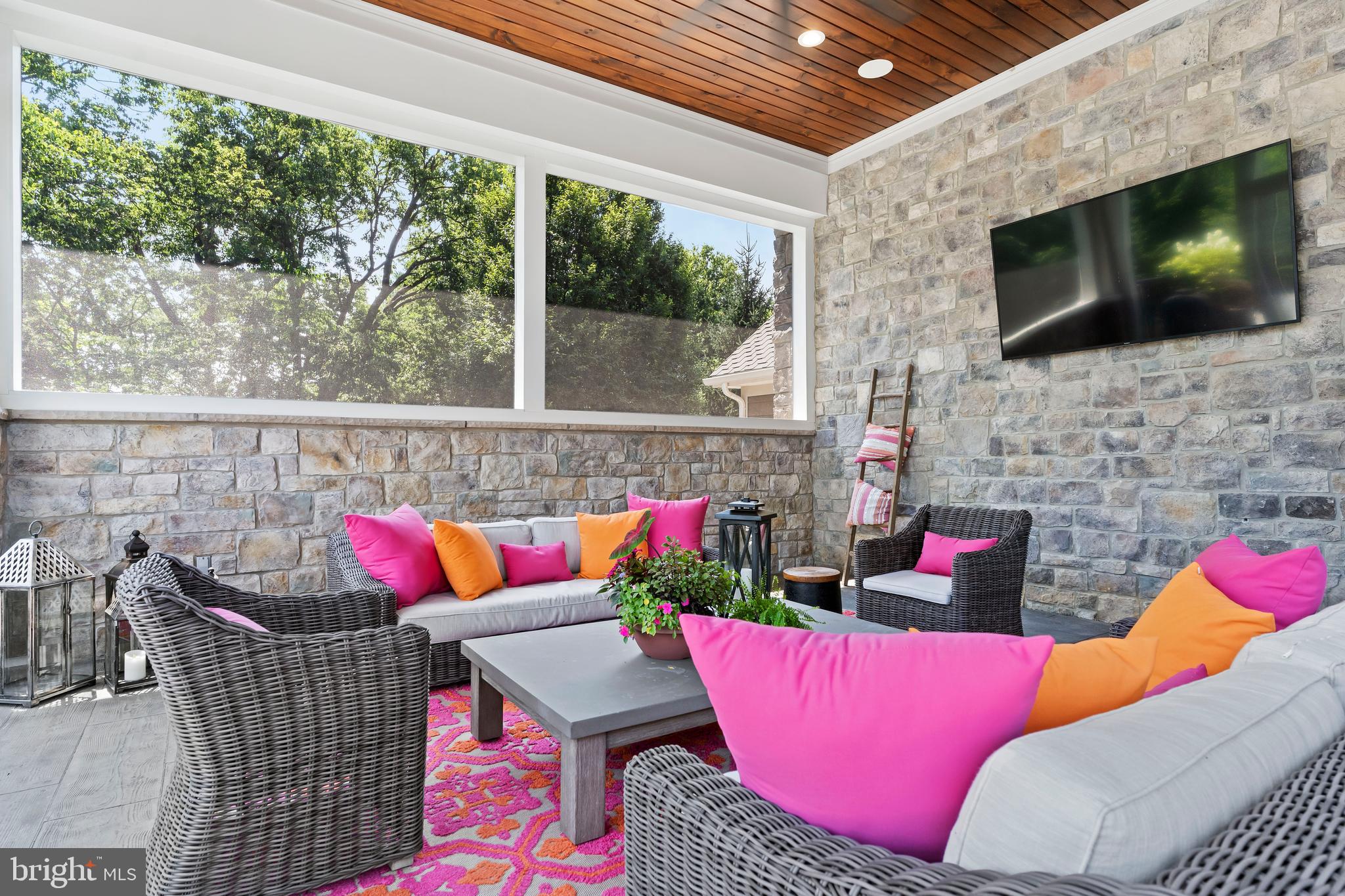 506 Jonagold Circle Mechanicsburg, PA 17055 - Photo 72 of 87 a outdoor space with patio the couches and a fireplace